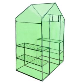Greenhouse Transparent Green Powder-coated Steel