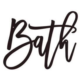 Rustic Bath Sign (Option: defaulttitle)